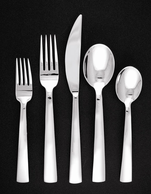 Ginkgo Burton Stainless Steel Flatware Set Service for 8 & Reviews
